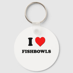 Chaveiro Eu amo Fishbowls