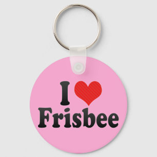 Chaveiro Eu Amo Frisbee