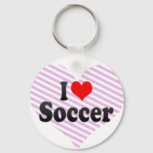 Chaveiro Eu amo futebol
