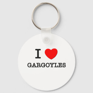 Chaveiro Eu amo gárgulas