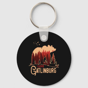 Chaveiro Eu amo Gatlinburg Tennessee 