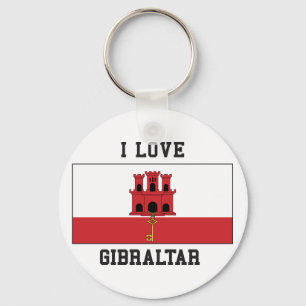 Chaveiro Eu amo Gibraltar