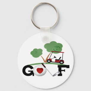 Chaveiro Eu Amo Golfe