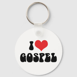 Chaveiro Eu Amo Gospel Pingente