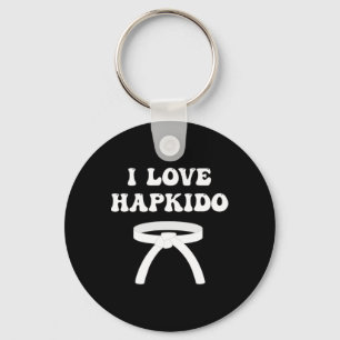 Chaveiro Eu Amo Hapkido Boxe Asiático Jiujitsu Kickboxing L