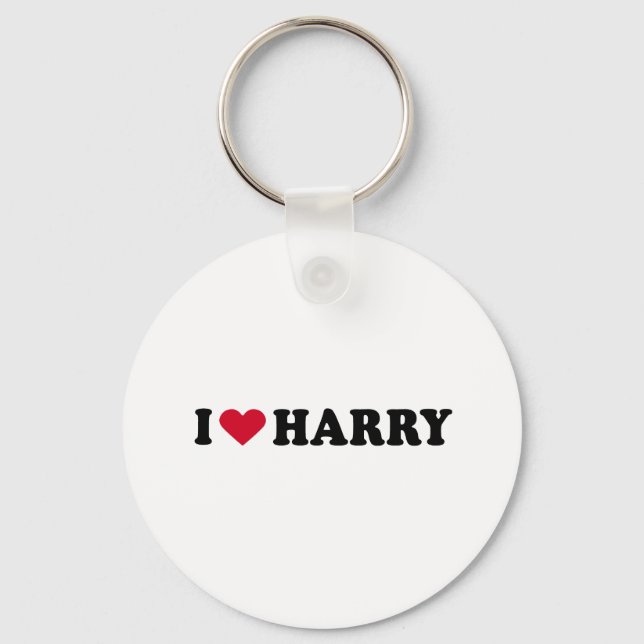 CHAVEIRO EU AMO HARRY (Frente)