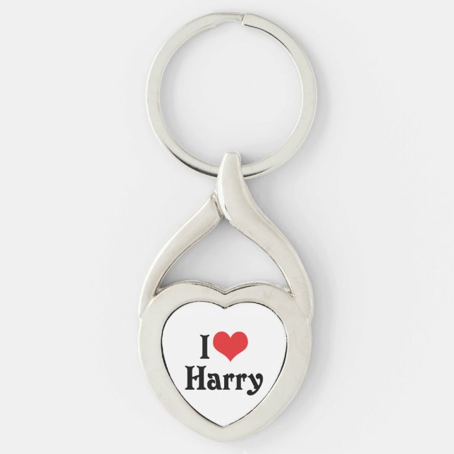 Chaveiro Eu Amo Harry (Frente)