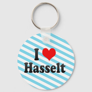 Chaveiro Eu amo Hasselt, Bélgica