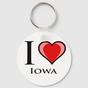 Chaveiro Eu amo Iowa