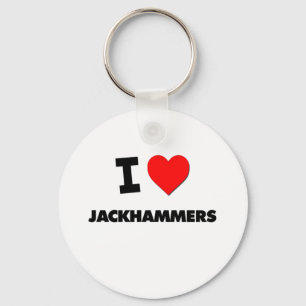 Chaveiro Eu amo Jackhammers