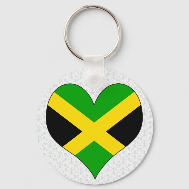 Chaveiro Eu amo Jamaica (Frente)