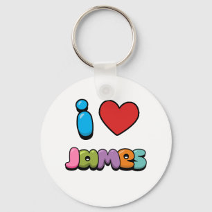 Chaveiro Eu amo James