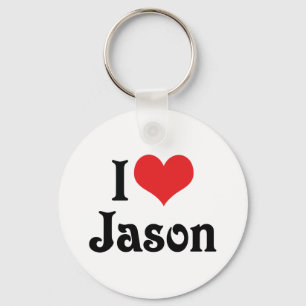Chaveiro Eu Amo Jason