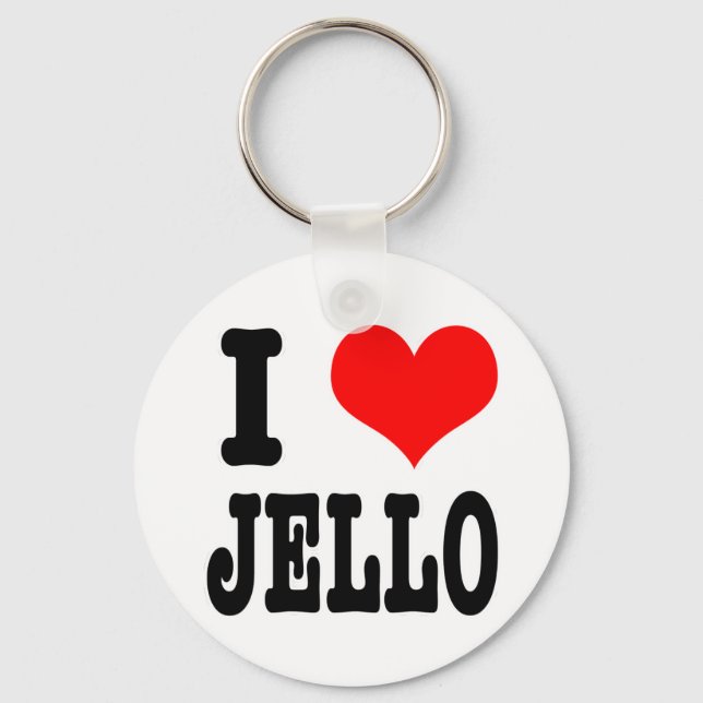 Chaveiro EU AMO jello (Frente)