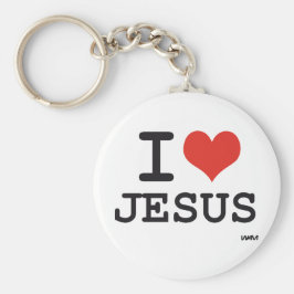 Chaveiro Eu amo Jesus