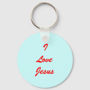 Chaveiro Eu amo Jesus