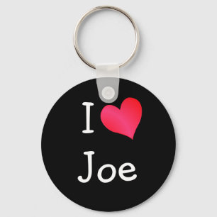 Chaveiro Eu amo Joe