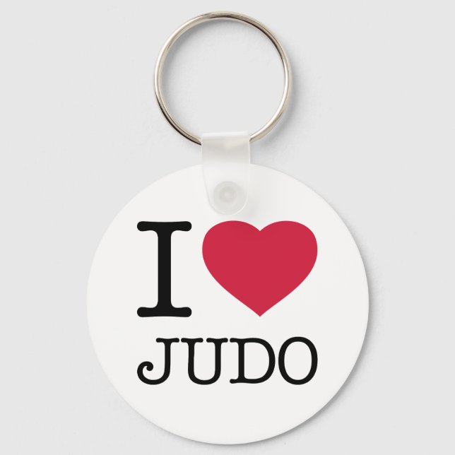 CHAVEIRO EU AMO JUDO (Frente)