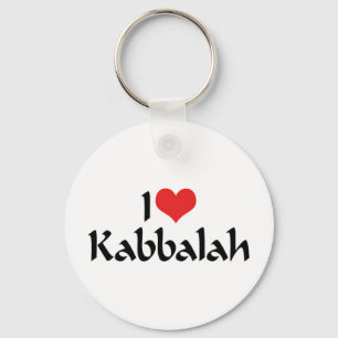 Chaveiro Eu Amo Kabbalah Pingente de Chave