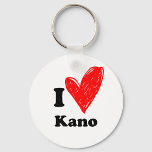 Chaveiro Eu amo Kano