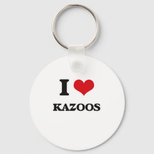 Chaveiro Eu amo Kazoos