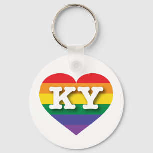 Chaveiro Eu amo Kentucky Orgulho gay