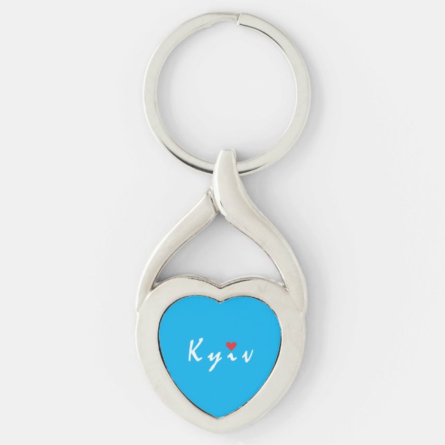 Chaveiro Eu amo Kiev (Frente)