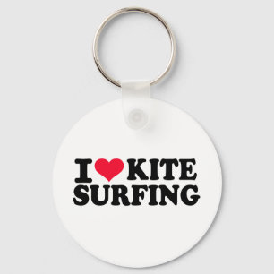 Chaveiro Eu amo Kitesurfing