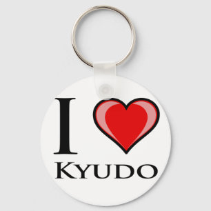 Chaveiro Eu Amo Kyudo