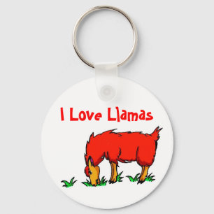 Chaveiro Eu amo lamas