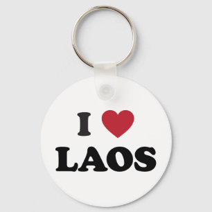 Chaveiro Eu amo Laos