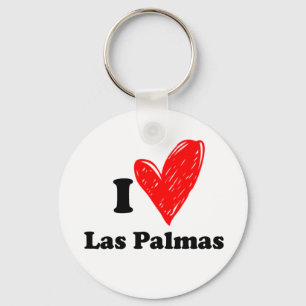 Chaveiro Eu Amo Las Palmas