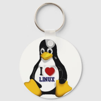 Chaveiro Eu amo Linux