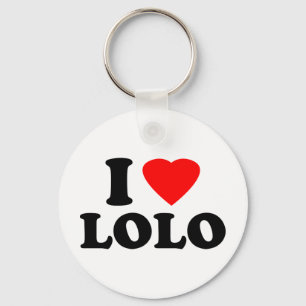 Chaveiro Eu amo Lolo