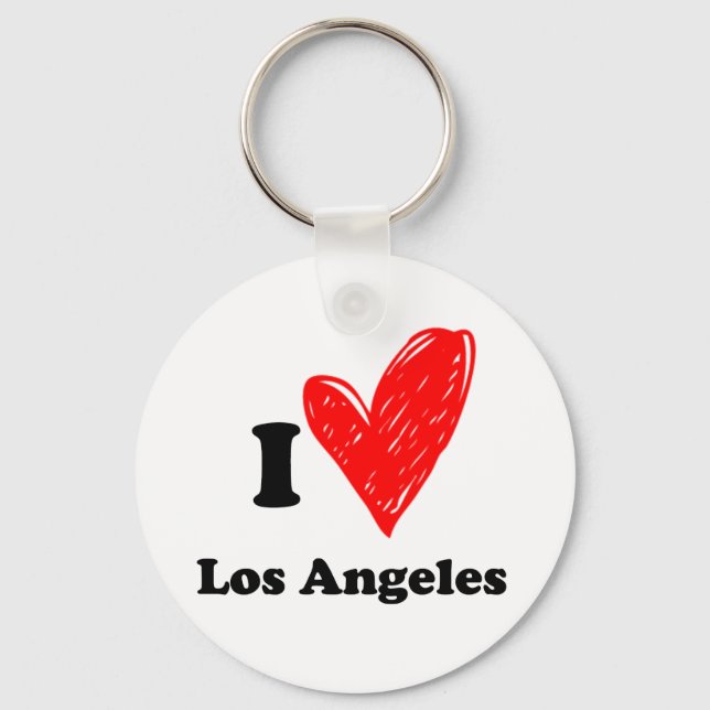 Chaveiro Eu amo Los Angeles (Frente)