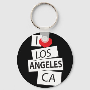 Chaveiro Eu amo Los Angeles CA