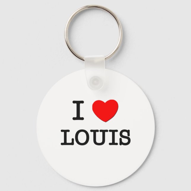 Chaveiro Eu Amo Louis (Frente)