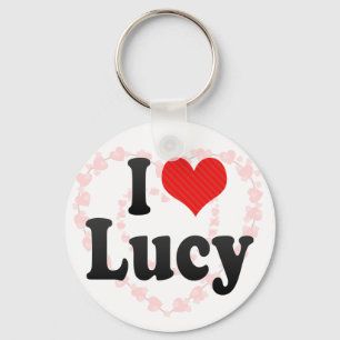 Chaveiro Eu amo Lucy