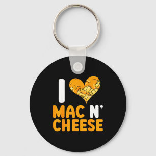Chaveiro Eu Amo Macarrão Com Queijo Macarrão E Queijo Engra