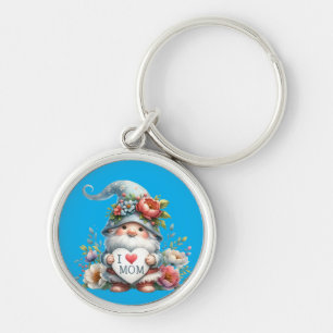 Chaveiro Eu Amo Mamãe Gnome