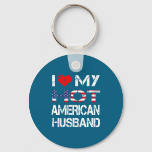 Chaveiro Eu Amo Marido Americano Presente Esposa