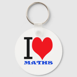 Chaveiro Eu amo maths