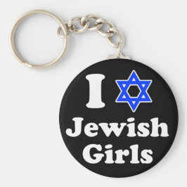 Chaveiro Eu Amo Meninas Judias