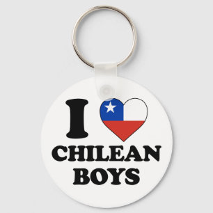 Chaveiro Eu amo meninos chilenos