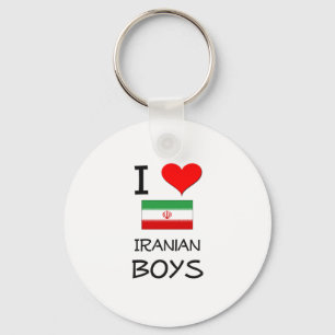Chaveiro Eu amo meninos iranianos