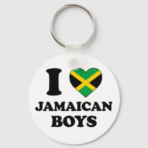 Chaveiro Eu amo meninos jamaicanos