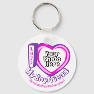 Chaveiro Eu amo meu aniversário de Namorado