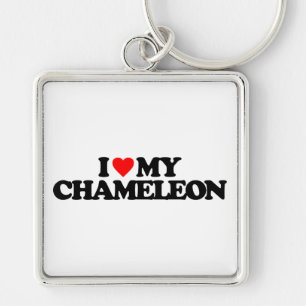 CHAVEIRO EU AMO MEU CAMALEÃO