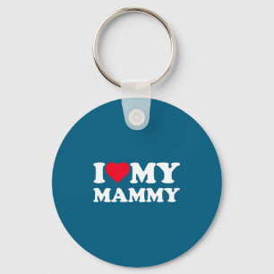 Chaveiro Eu Amo Meu Coração de Mamãe Família Avó Manga Long