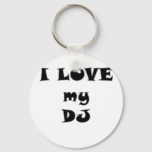 Chaveiro Eu amo meu DJ